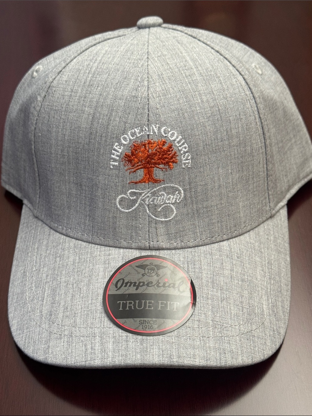 The Ocean Course Gray Golf Hat
